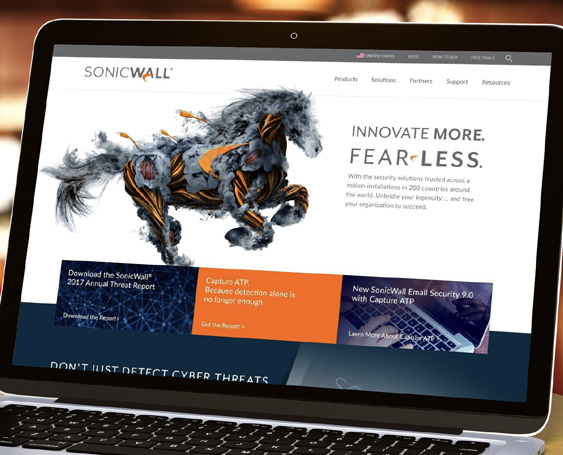 Sonicwall website