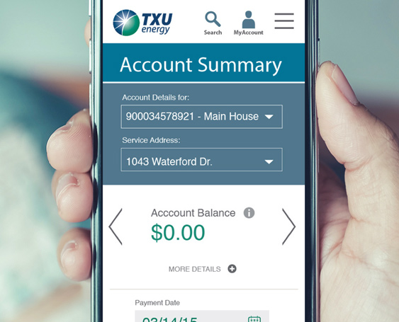 TXU account