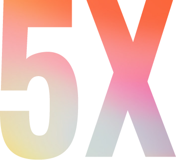 5X