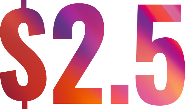 $2.5