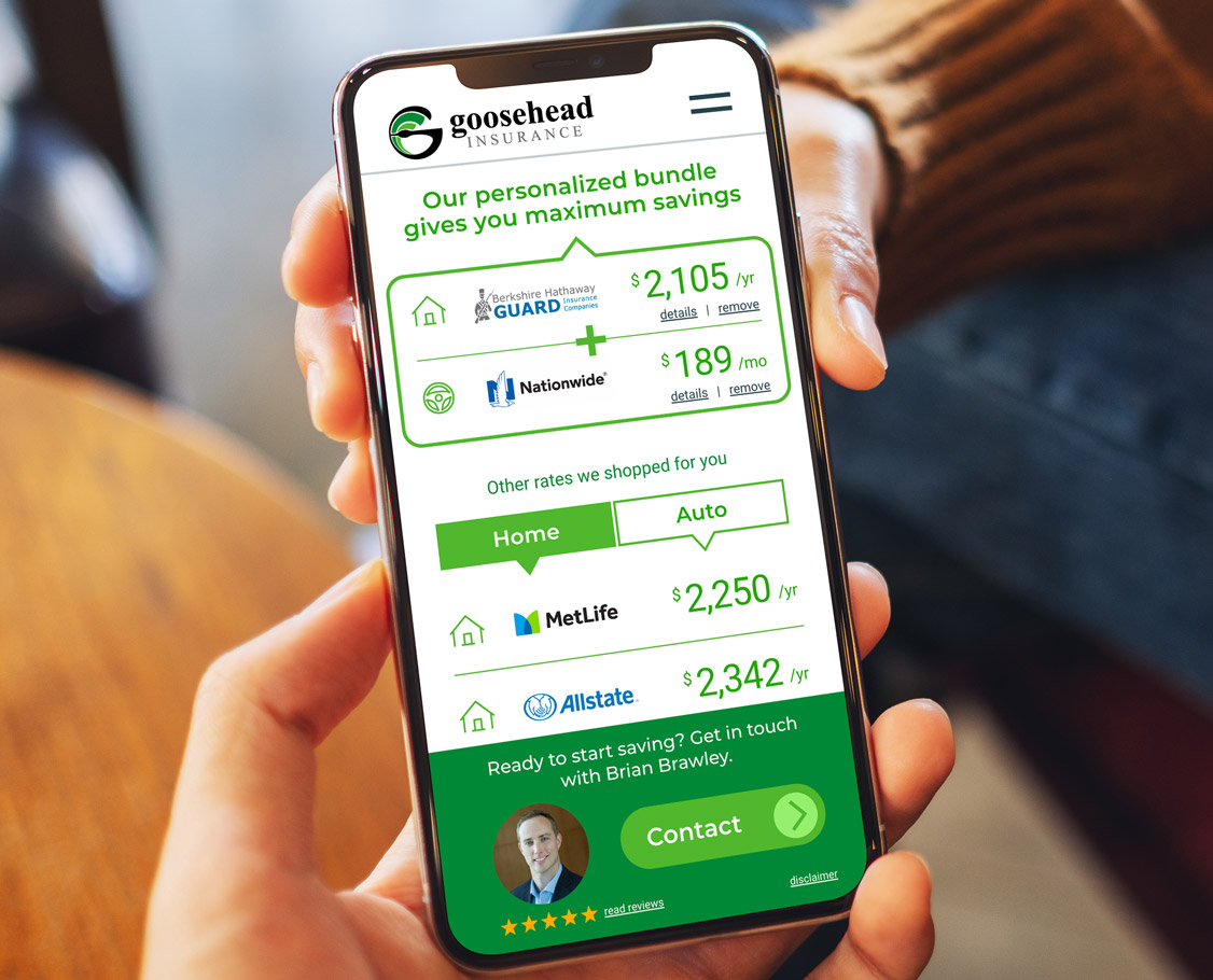 Goosehead Digital Agent profile mobile